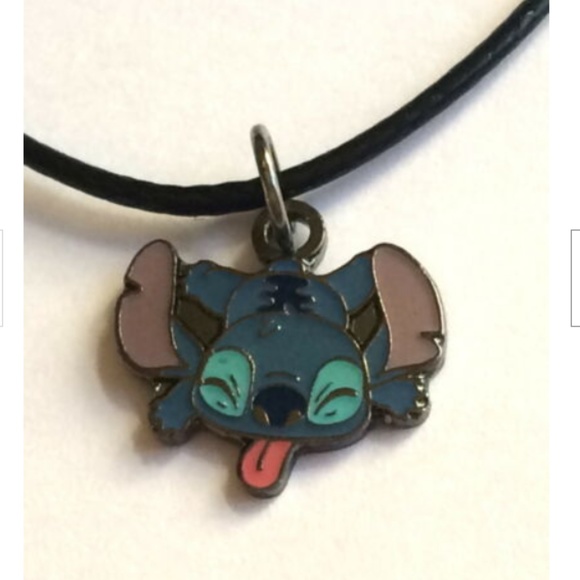 Disney Jewelry Silver Lilo Stitch Necklace Disney 719 Poshmark